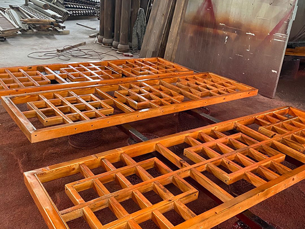 護欄、棧道、古木橋